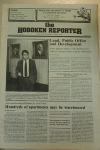 Hoboken Reporter Newspaper - 1986